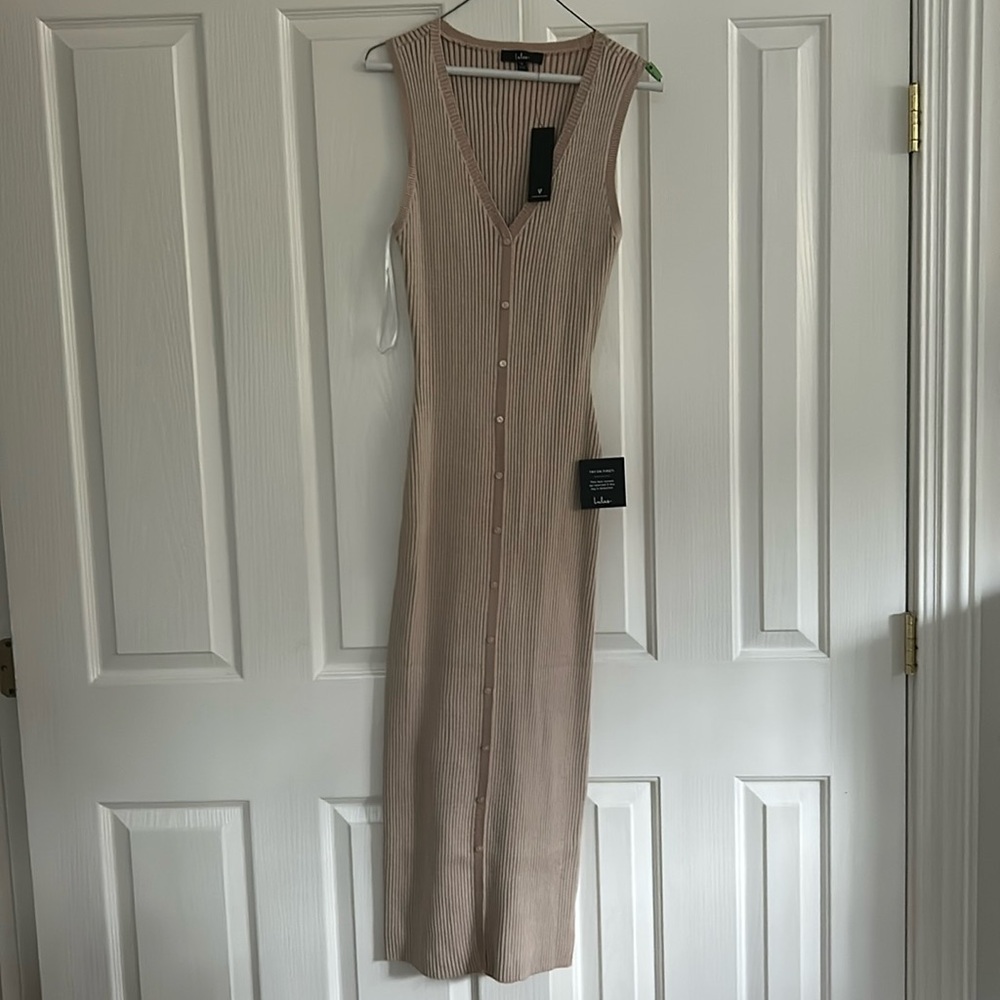 Lulus faux button dress